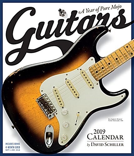 Guitars Wall Calendar 2019 (Wall)