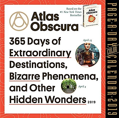 Atlas Obscura Page-A-Day Calendar 2019 (Daily)