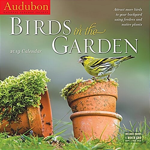 Audubon Birds in the Garden Wall Calendar 2019 (Wall)