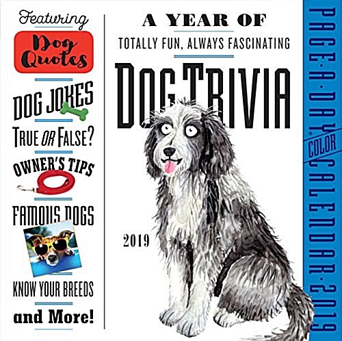 Dog Trivia Page-A-Day Calendar 2019 (Daily)