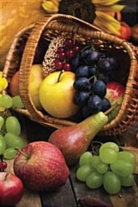Autumn Harvest Bounty 3 Grid Notebook: 150 Page Grid Notebook Journal Diary (Paperback)
