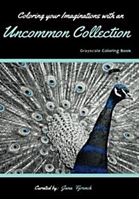 Coloring Your Imaginations with Uncommon Collection: Grayscale Coloring Book/Adult Grayscale Coloring (Paperback)