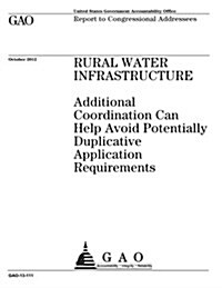 Rural Water Infrastructure: Additional Coordination Can Help Avoid Potentially Duplicative Application Requirements (Paperback)