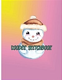 Doodee Sketchbook: Sketchbook for All: Large 8.5 X 11 Blank, Unlined, 120 Pages (Paperback)