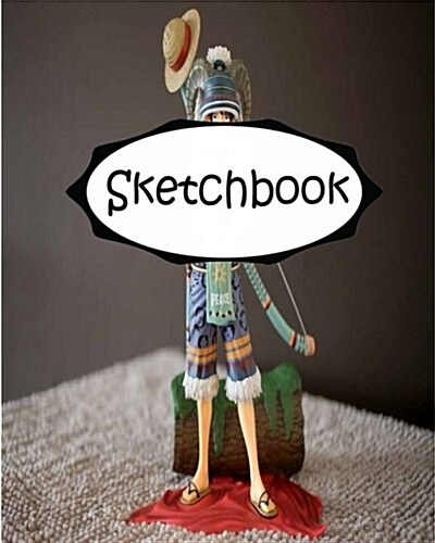 Sketchbook: One piece: Socute: 110 Pages of 8 x 10 Blank Paper for Drawing (Sketchbooks) (Paperback)