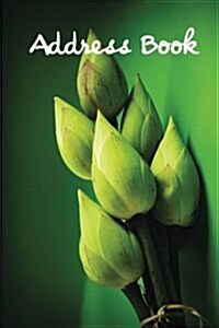 Address Book.: (Flower Edition Vol. D55) Glossy And Soft Cover, Large Print, Font, 6 x 9 For Contacts, Addresses, Phone Numbers, Em (Paperback)