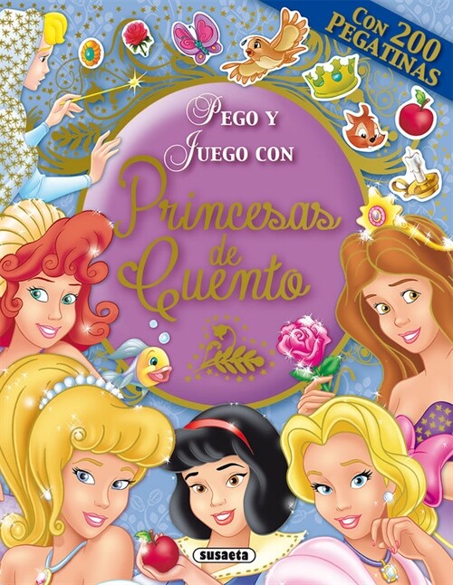 PEGO Y JUEGO CON PRINCESAS DE CUENTO (Paperback)