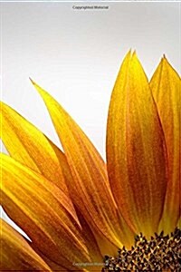 Sunflower Notebook: 150 Lined Pages, Glossy Softcover, 6 X 9 (Paperback)