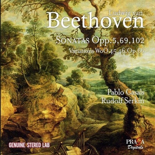 [수입] 베토벤 : 첼로 소나타 전곡 & 변주곡 [2CD]