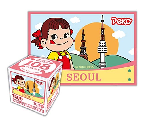 페코 미니 직소퍼즐 108피스 : 서울