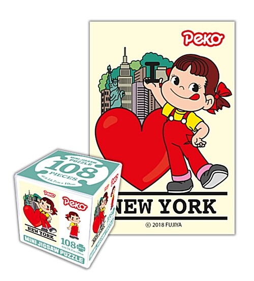 페코 미니 직소퍼즐 108피스 : 뉴욕