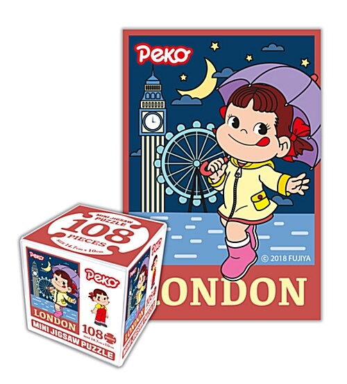 페코 미니 직소퍼즐 108피스 : 런던