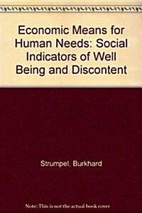 Economic Means for Human Needs (Hardcover)