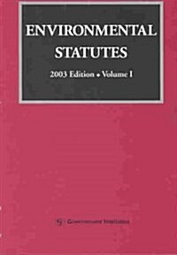 Environmental Statutes (Paperback)