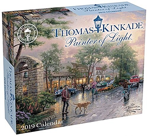 Thomas Kinkade Painter of Light 2019 Day-To-Day Calendar (Daily)