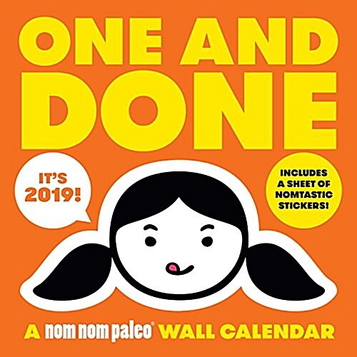 One and Done: A Nom Nom Paleo 2019 Wall Calendar (Wall)