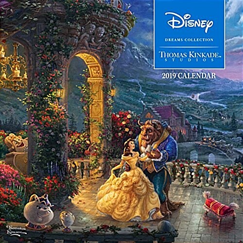 Thomas Kinkade Studios: Disney Dreams Collection 2019 Wall Calendar (Wall)