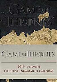 Game of Thrones 2019 16-Month Executive Engagement Calendar (Desk)