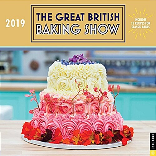 The Great British Baking Show 2019 Wall Calendar (Wall)