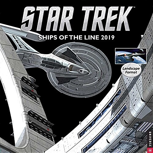 Star Trek Ships of the Line 2019 Wall Calendar (Wall)