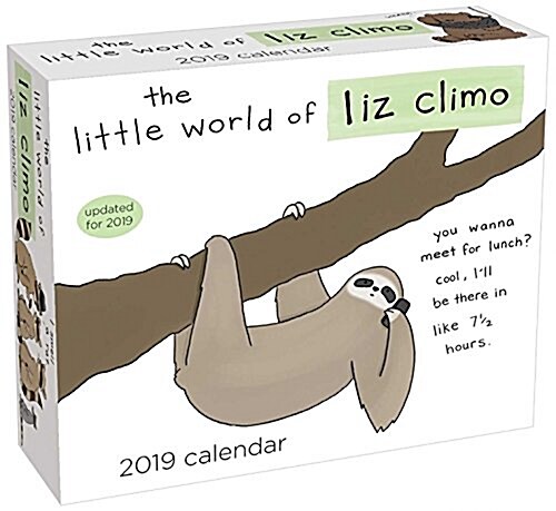 The Little World of Liz Climo 2019 Day-To-Day Calendar (Daily)