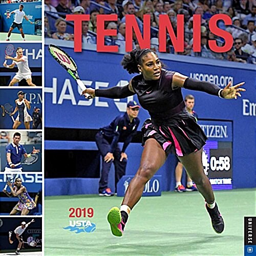 Tennis 2019 Wall Calendar: The Official U.S. Open Calendar (Wall)