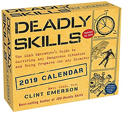 Deadly Skills 2019 Day-To-Day Calendar (Daily)