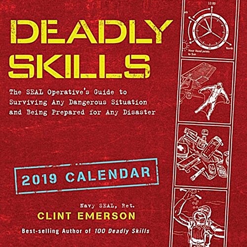 Deadly Skills 2019 Wall Calendar (Wall)