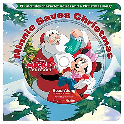 Minnie Saves Christmas Readalong Storybook & CD (Board Books)