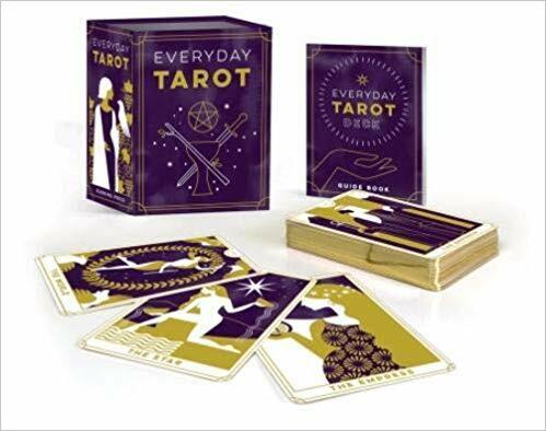 Everyday Tarot Mini Tarot Deck (78-Card Tarot Deck + An 88-Page Mini Book,)