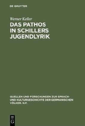 Das Pathos in Schillers Jugendlyrik (Hardcover)