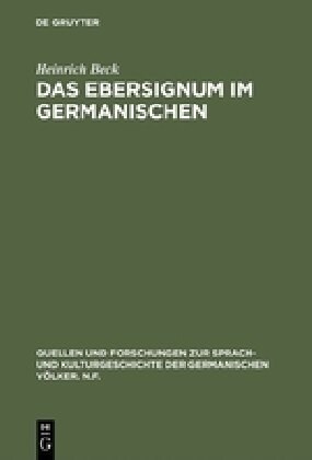 Das Ebersignum im Germanischen (Hardcover, Reprint 2018)