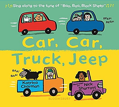 Car, Car, Truck, Jeep (Board Books)