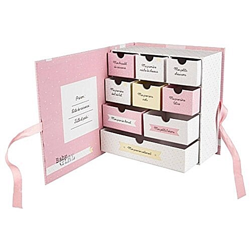 Birth Keepsake Box Baby Girl (Baby Product)