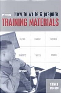 How to Write and Prepare Training Materials (Paperback, 2 Revised edition)