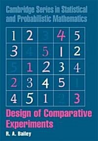 Design of Comparative Experiments (Hardcover)