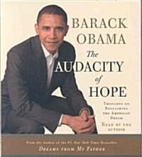 The Audacity of Hope (Audio CD, Abridged)