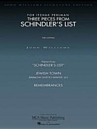 Three Pieces from Schindlers List Violin and Piano (Paperback)