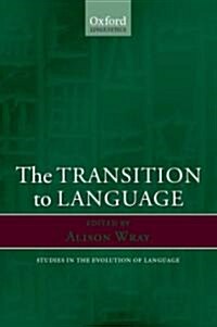 23: The Transition to Language (Paperback)