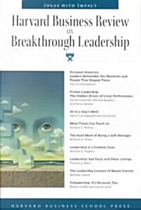 Harvard Business Review on Breakthrough Leadership (Paperback)