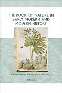 The Book of Nature in Early Modern and Modern History (Hardcover)