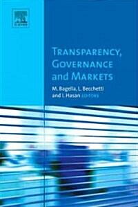 Transparency, Governance and Markets (Hardcover)