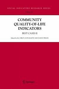 Community Quality-Of-Life Indicators: Best Cases II (Hardcover)