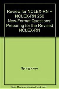 Review for NCLEX-RN + NCLEX-RN 250 New-Format Questions (Paperback, 2nd, PCK)