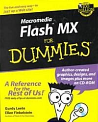 Macromedia Flash Mx for Dummies (Paperback, CD-ROM)