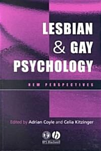 Lesbian and Gay Psychology - New Perspectives (Paperback)