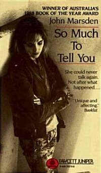 So Much to Tell You (Mass Market Paperback, Reprint)