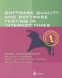 Software Quality and Software Testing in Internet Times (Paperback)