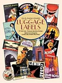 Old-Fashioned Luggage Labels (Paperback)