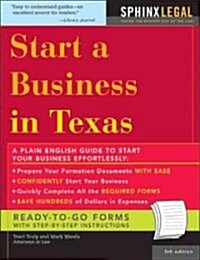 Start a Business in Texas (Paperback, 5)